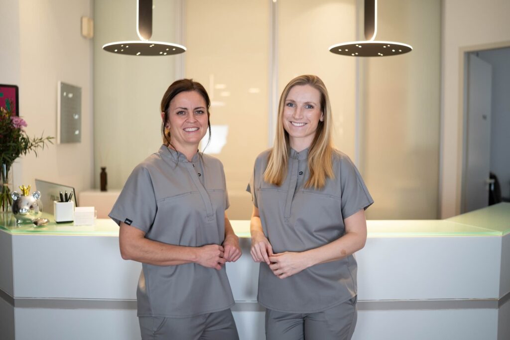 Teamaufnahme bei Dr. Beckmann und Dr. Korte in Köln