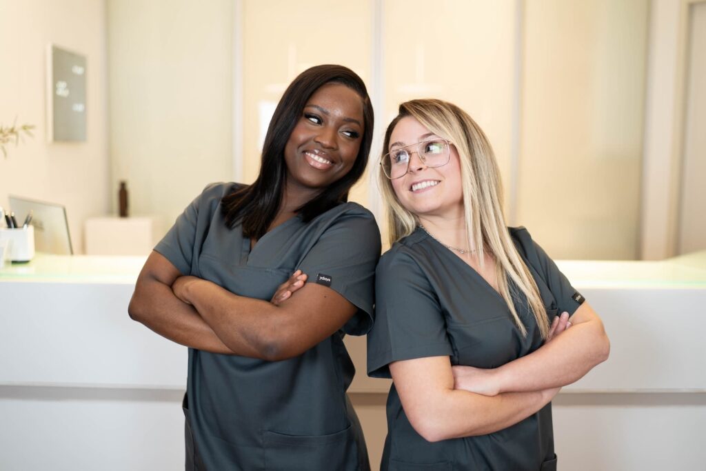 Schulter an Schulter bei Dr. Beckmann und Dr. Korte in Köln